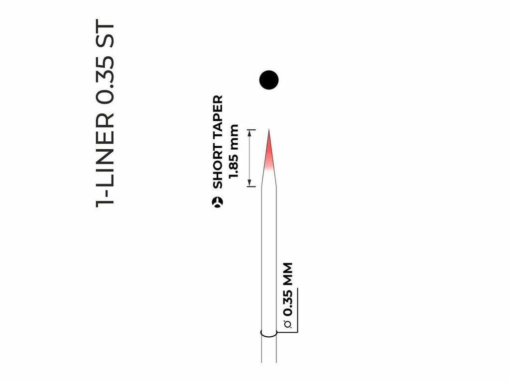 Artyst by Cheyenne - Safety Cartridges - 1 Liner - 0.35 mm ST