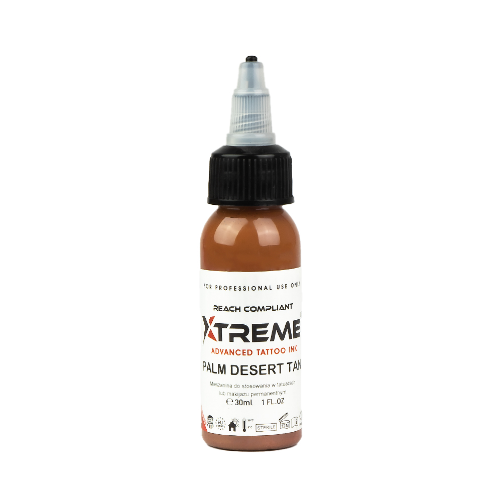 Tattoofarbe Xtreme Ink palm desert tan 30ml Flasche