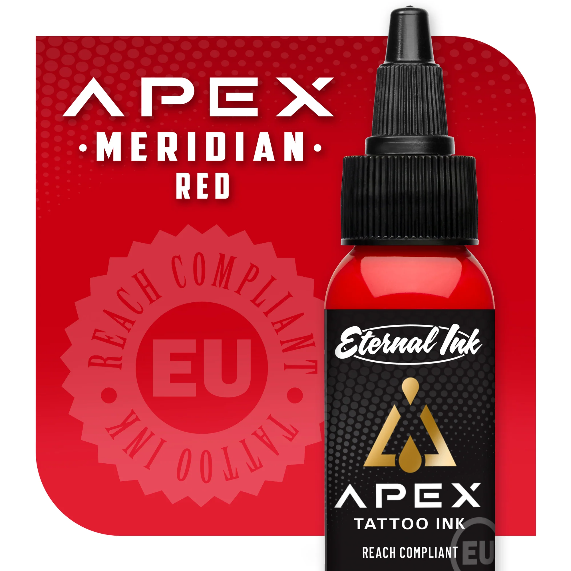 Eternal Ink - Tattoo Ink - APEX - Meridian Red - 30 ml
