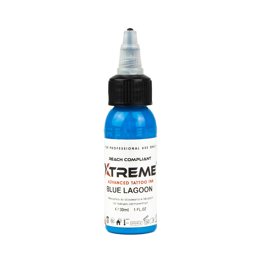 Xtreme Ink - Tattoo Farbe - Blue Lagoon - 30 ml