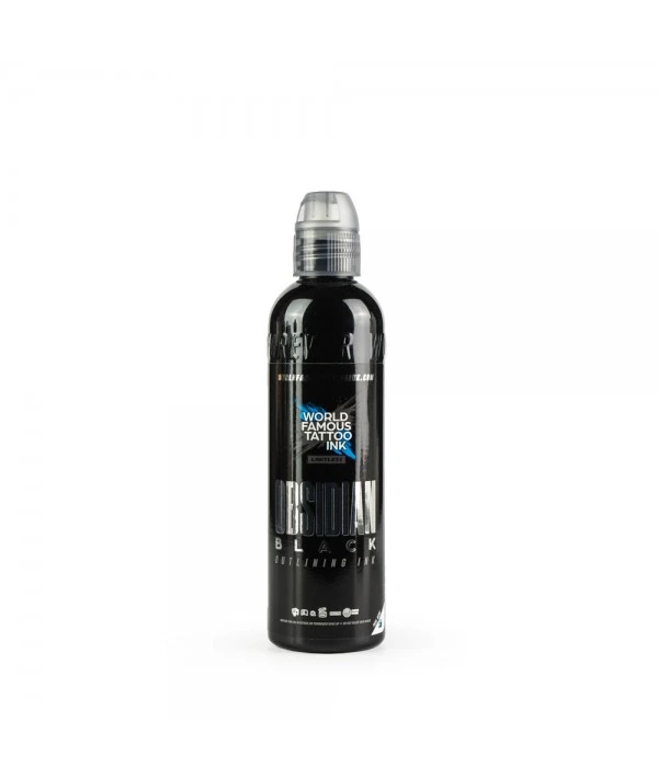 World Famous - Limitless Tattoo Ink - Obsidian Outlining - 120 ml