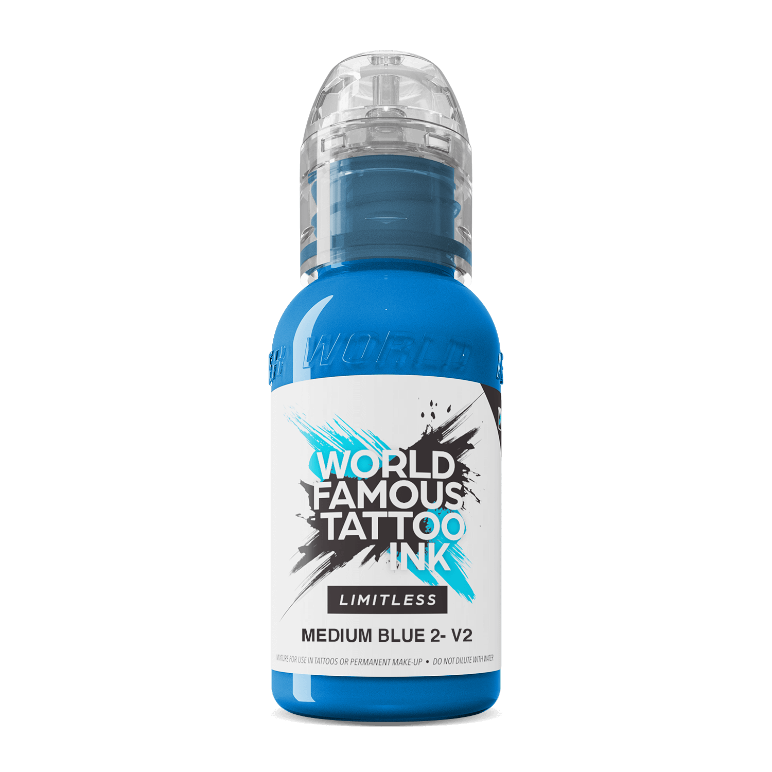 World Famous Limitless Tattoo Ink Medium Blue 2 v 2 30 ml TK10685